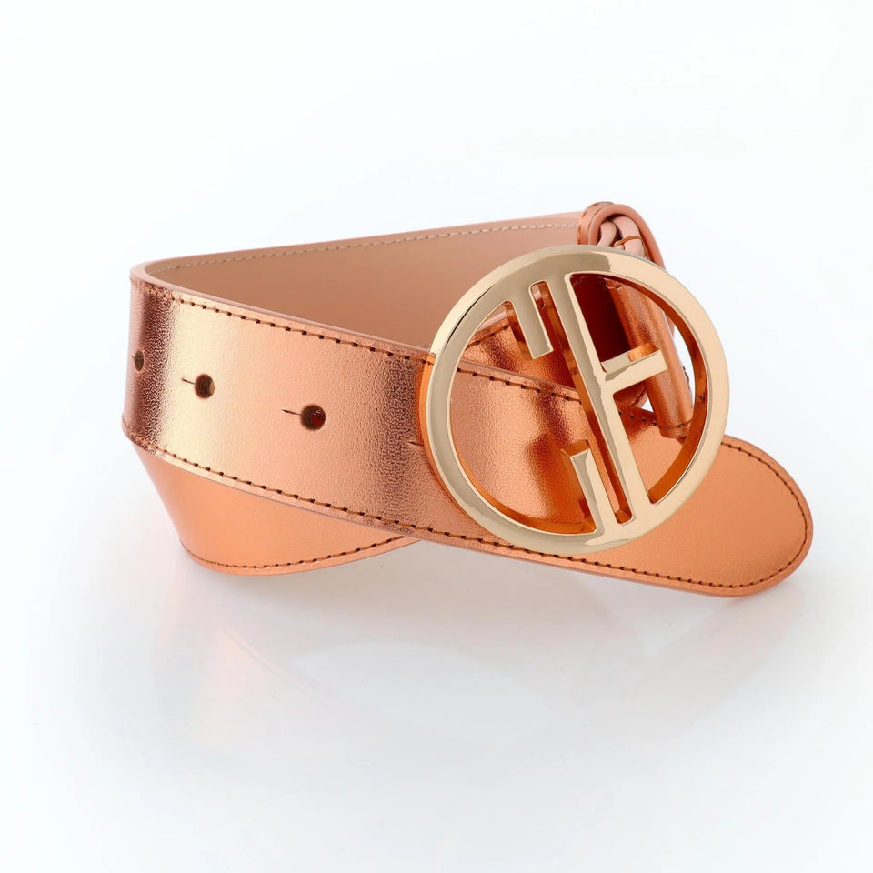 Women's belt - genuine leather - 35 mm - Corona Gold | COLDFIRE - COLDFIRE